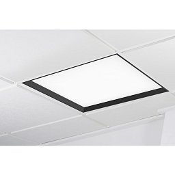 WINNER LED panel černá 4000K mikroprisma PUSH 37W čtverec - KOHL-Lighting Obrázek pro produkt WINNER LED panel černá 4000K mikroprisma PUSH 37W čtverec - KOHL-Lighting