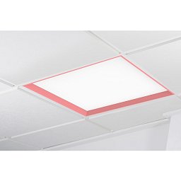 WINNER LED panel růžová 3000K mikroprisma DALI 37W čtverec - KOHL-Lighting Obrázek pro produkt WINNER LED panel růžová 3000K mikroprisma DALI 37W čtverec - KOHL-Lighting