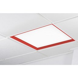 WINNER LED panel červená 3000K opál 37W čtverec - KOHL-Lighting Obrázek pro produkt WINNER LED panel červená 3000K opál 37W čtverec - KOHL-Lighting