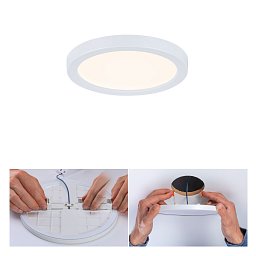 LED vestavné svítidlo Areo VariFit IP44 kruhové 118 6,5W 3.000K bílá - PAULMANN Obrázek pro produkt LED vestavné svítidlo Areo VariFit IP44 kruhové 118 6,5W 3.000K bílá - PAULMANN