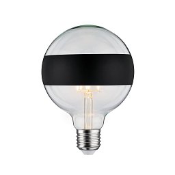 LED Globe 6,5 W E27 dekorativní černá mat teplá bílá stmívatelné - PAULMANN Obrázek pro produkt LED Globe 6,5 W E27 dekorativní černá mat teplá bílá stmívatelné - PAULMANN
