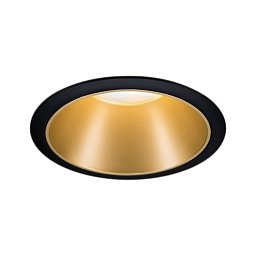 Vestavné svítidlo Cole GU10 max. 10W černá/zlatá mat - PAULMANN Obrázek pro produkt Vestavné svítidlo Cole GU10 max. 10W černá/zlatá mat - PAULMANN