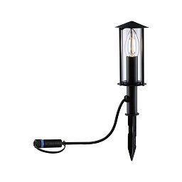 Plug & Shine sloupkové svítidlo klasické Mini IP44 2W 24V antracit E14 - PAULMANN Obrázek pro produkt Plug & Shine sloupkové svítidlo klasické Mini IP44 2W 24V antracit E14 - PAULMANN