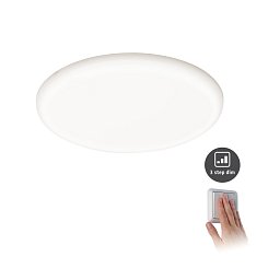 LED vestavné svítidlo Veluna VariFit IP44 3-krokové-stmívatelné kruhové 215 22W 4.000K satén - PAULMANN Obrázek pro produkt LED vestavné svítidlo Veluna VariFit IP44 3-krokové-stmívatelné kruhové 215 22W 4.000K satén - PAULMANN