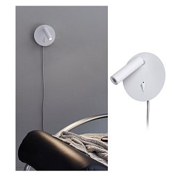 LED nástěnné svítidlo Tabari 4 W bílá/chrom, kov - PAULMANN Obrázek pro produkt LED nástěnné svítidlo Tabari 4 W bílá/chrom, kov - PAULMANN