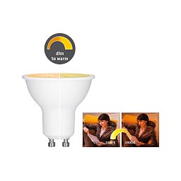 LED 6 W GU10 1.800 - 3.000K dim to warm - PAULMANN Obrázek pro produkt LED 6 W GU10 1.800 - 3.000K dim to warm - PAULMANN