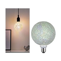 LED G125 E27 Miracle Mosaic bílá 2.700K stmívatelné - PAULMANN Obrázek pro produkt LED G125 E27 Miracle Mosaic bílá 2.700K stmívatelné - PAULMANN