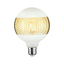 LED G125 Modern Classic dekorativní pruh zlatá lesklá s puntíky E27 2.700K stmívatelné - PAULMANN Obrázek pro produkt LED G125 Modern Classic dekorativní pruh zlatá lesklá s puntíky E27 2.700K stmívatelné - PAULMANN