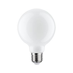 LED Globe 7,5 W E27 opál teplá bílá stmívatelné - PAULMANN Obrázek pro produkt LED Globe 7,5 W E27 opál teplá bílá stmívatelné - PAULMANN