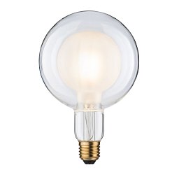 LED Inner Shape Globe G125 4 W mat E27 2.700K teplá bílá - PAULMANN Obrázek pro produkt LED Inner Shape Globe G125 4 W mat E27 2.700K teplá bílá - PAULMANN