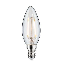 LED svíčka 2,6 W E14 čirá teplá bílá - PAULMANN Obrázek pro produkt LED svíčka 2,6 W E14 čirá teplá bílá - PAULMANN