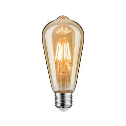 LED žárovka ST64 6,5 W E27 zlatá zlaté světlo - PAULMANN Obrázek pro produkt LED žárovka ST64 6,5 W E27 zlatá zlaté světlo - PAULMANN