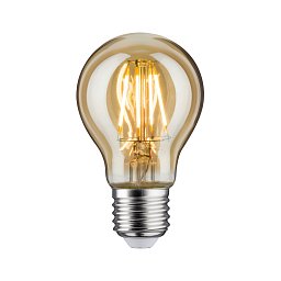 LED žárovka 4,7 W E27 zlatá zlaté světlo - PAULMANN Obrázek pro produkt LED žárovka 4,7 W E27 zlatá zlaté světlo - PAULMANN