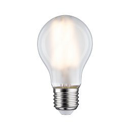 LED žárovka 7,5 W E27 mat bílá neutrální bílá stmívatelné - PAULMANN Obrázek pro produkt LED žárovka 7,5 W E27 mat bílá neutrální bílá stmívatelné - PAULMANN