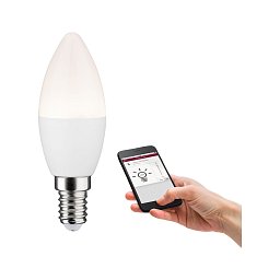 SmartHome ZigBee LED 5 W mat E14 2.700K teplá bílá - PAULMANN Obrázek pro produkt SmartHome ZigBee LED 5 W mat E14 2.700K teplá bílá - PAULMANN