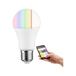 SmartHome ZigBee LED žárovka 9,3 W mat E27 2.700 - 6.500K RGB - PAULMANN Obrázek pro produkt SmartHome ZigBee LED žárovka 9,3 W mat E27 2.700 - 6.500K RGB - PAULMANN