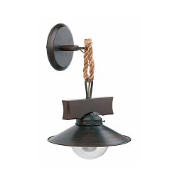 NUDOS nástěnná lampa, rezavá - FARO Obrázek pro produkt NUDOS nástěnná lampa, rezavá - FARO