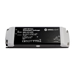 Deko-Light napájení BASIC CV Q8H-24-40W konstantní napětí 0-1700 mA IP20 24V DC 40W - LIGHT IMPRESSIONS Obrázek pro produkt Deko-Light napájení BASIC CV Q8H-24-40W konstantní napětí 0-1700 mA IP20 24V DC 40W - LIGHT IMPRESSIONS