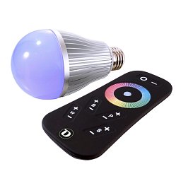 Deko-Light LED E27 RF RGBW dálkové ovladání E27 8W 520 lm 3000 K stmívatelné - LIGHT IMPRESSIONS Obrázek pro produkt Deko-Light LED E27 RF RGBW dálkové ovladání E27 8W 520 lm 3000 K stmívatelné - LIGHT IMPRESSIONS