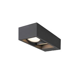 ESKINA FRAME WL venkovní LED nástěnné přisazené svítidlo double antracit CCT switch 3000/4000 K - BIG WHITE (SLV) Obrázek pro produkt ESKINA FRAME WL venkovní LED nástěnné přisazené svítidlo double antracit CCT switch 3000/4000 K - BIG WHITE (SLV)