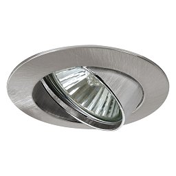 Zápustné svítidlo Premium výklopné max.50W 230V GU10 51mm kartáč - PAULMANN Obrázek pro produkt Zápustné svítidlo Premium výklopné max.50W 230V GU10 51mm kartáč - PAULMANN