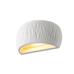 PLASTRA WL CURVED CUTRAIN vnitřní nástěnné přisazené svítidlo QT-DE12 bílá - BIG WHITE (SLV) Obrázek pro produkt PLASTRA WL CURVED CUTRAIN vnitřní nástěnné přisazené svítidlo QT-DE12 bílá - BIG WHITE (SLV)