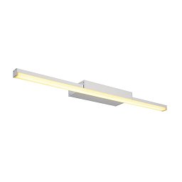 Svítidlo nad zrcadlo GLENOS® 60, vnitřní LED svítidlo pro zrcadla šedé CCT přepínač 3000/4000K - BIG WHITE (SLV) Obrázek pro produkt Svítidlo nad zrcadlo GLENOS® 60, vnitřní LED svítidlo pro zrcadla šedé CCT přepínač 3000/4000K - BIG WHITE (SLV)