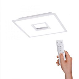 RECESS LED stropní svítidlo v bílé s nastavitelnou barvou světla a dálkovým ovládáním RGB+3000-5000K - LEUCHTEN DIREKT / JUST LIGHT Obrázek pro produkt RECESS LED stropní svítidlo v bílé s nastavitelnou barvou světla a dálkovým ovládáním RGB+3000-5000K - LEUCHTEN DIREKT / JUST LIGHT