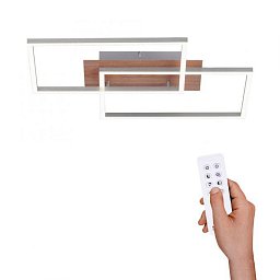 IVEN LED stropní svítidlo IVEN 2x LED 15W 2700-5000K 1700lm dálkové ovládání - LEUCHTEN DIREKT / JUST LIGHT Obrázek pro produkt IVEN LED stropní svítidlo IVEN 2x LED 15W 2700-5000K 1700lm dálkové ovládání - LEUCHTEN DIREKT / JUST LIGHT