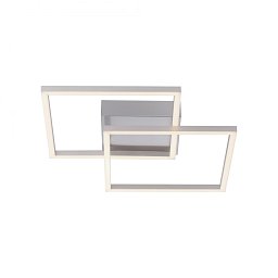 IVEN LED stropní svítidlo, barva ocel, hranaté, moderní energeticky úsporné 3000K - LEUCHTEN DIREKT / JUST LIGHT Obrázek pro produkt IVEN LED stropní svítidlo, barva ocel, hranaté, moderní energeticky úsporné 3000K - LEUCHTEN DIREKT / JUST LIGHT