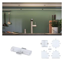 Nábytkové svítidlo Clever Connect liniová spojka Border bílá mat/umělá hmota 12V - PAULMANN Obrázek pro produkt Nábytkové svítidlo Clever Connect liniová spojka Border bílá mat/umělá hmota 12V - PAULMANN