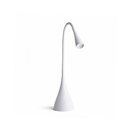 LENA bílá stolní lampa na čtení - FARO Obrázek pro produkt LENA bílá stolní lampa na čtení - FARO