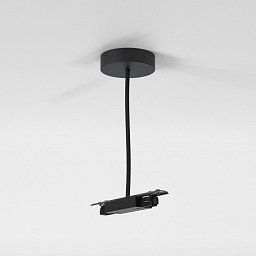 Lištový 1F systém závěsné středové napájení pro lištu černá - ASTRO Lighting Obrázek pro produkt Lištový 1F systém závěsné středové napájení pro lištu černá - ASTRO Lighting
