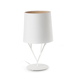 TREE bílá stolní lampa 1L - FARO Obrázek pro produkt TREE bílá stolní lampa 1L - FARO