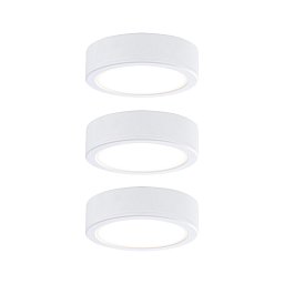 LED přisazená nábytková svítidla sada Pukk bílá 3x3,5W teplá bílá 3ks sada vč. trafa - PAULMANN Obrázek pro produkt LED přisazená nábytková svítidla sada Pukk bílá 3x3,5W teplá bílá 3ks sada vč. trafa - PAULMANN