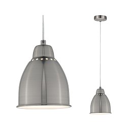 Závěsné svítidlo Neordic Hilla 1-ramenné pro osvětlení rostlin kov kartáčovaný bez zdroje světla max. 40W E27 - PAULMANN Obrázek pro produkt Závěsné svítidlo Neordic Hilla 1-ramenné pro osvětlení rostlin kov kartáčovaný bez zdroje světla max. 40W E27 - PAULMANN