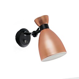 RETRO nástěnná lampa, měď - FARO Obrázek pro produkt RETRO nástěnná lampa, měď - FARO