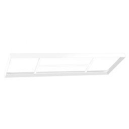 Rám pro povrchovou montáž LED panelu 30x120 celistvý rám bílý - CENTURY Obrázek pro produkt Rám pro povrchovou montáž LED panelu 30x120 celistvý rám bílý - CENTURY