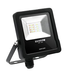 RAINBOW LED Floodlight 10W RGB IP65 + dálkový ovladač - CENTURY Obrázek pro produkt RAINBOW LED Floodlight 10W RGB IP65 + dálkový ovladač - CENTURY