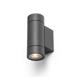 MIZZI NEW II nástěnná antracitová 230V GU10 2x35W IP65 - RED - DESIGN RENDL Obrázek pro produkt MIZZI NEW II nástěnná antracitová 230V GU10 2x35W IP65 - RED - DESIGN RENDL