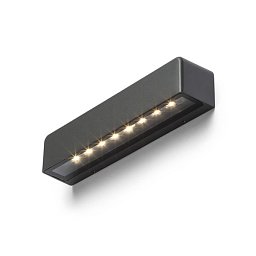 SAMPO nástěnná antracitová 230V LED 9W IP65 3000K - RED - DESIGN RENDL Obrázek pro produkt SAMPO nástěnná antracitová 230V LED 9W IP65 3000K - RED - DESIGN RENDL
