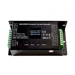 Deko-Light řídící jednotka DMX/RDM 4 CH CC dekodér 12-50V DC DMX512 4CH - LIGHT IMPRESSIONS Obrázek pro produkt Deko-Light řídící jednotka DMX/RDM 4 CH CC dekodér 12-50V DC DMX512 4CH - LIGHT IMPRESSIONS