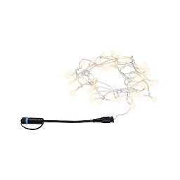 Plug & Shine světelný řetěz IP44 5m 24V 3.000K 48x2lm - PAULMANN Obrázek pro produkt Plug & Shine světelný řetěz IP44 5m 24V 3.000K 48x2lm - PAULMANN