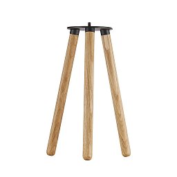 Stojan pro venkovní přenosné svítidlo Kettle Tripod 31 dřevo - NORDLUX Obrázek pro produkt Stojan pro venkovní přenosné svítidlo Kettle Tripod 31 dřevo - NORDLUX