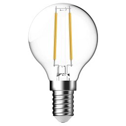 LED žárovka kapka G45 E14 140lm C čirá - NORDLUX Obrázek pro produkt LED žárovka kapka G45 E14 140lm C čirá - NORDLUX