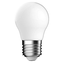 LED žárovka kapka G45 E27 250lm M bílá - NORDLUX Obrázek pro produkt LED žárovka kapka G45 E27 250lm M bílá - NORDLUX