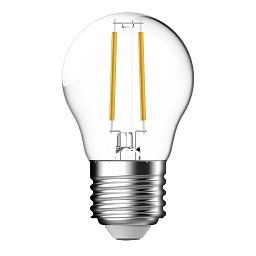 LED žárovka kapka G45 E27 470lm C čirá - NORDLUX Obrázek pro produkt LED žárovka kapka G45 E27 470lm C čirá - NORDLUX