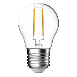 LED žárovka kapka G45 E27 470lm Dim C čirá - NORDLUX Obrázek pro produkt LED žárovka kapka G45 E27 470lm Dim C čirá - NORDLUX