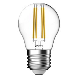 LED žárovka kapka G45 E27 806lm C čirá - NORDLUX Obrázek pro produkt LED žárovka kapka G45 E27 806lm C čirá - NORDLUX