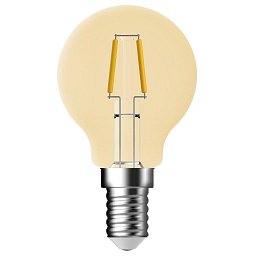 LED žárovka kapka PÆRE-DEKO E14 G45 MINI GLOBE 4,8W DÆMP GULD - NORDLUX Obrázek pro produkt LED žárovka kapka PÆRE-DEKO E14 G45 MINI GLOBE 4,8W DÆMP GULD - NORDLUX